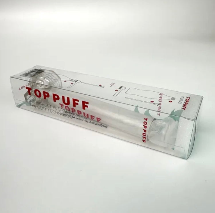 水ガラスパイプ　水パイプ　２種セット　TOP PUFF