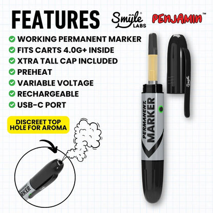 ステルスサインペン　vape 510規格　Penjamin ヴェポライザー