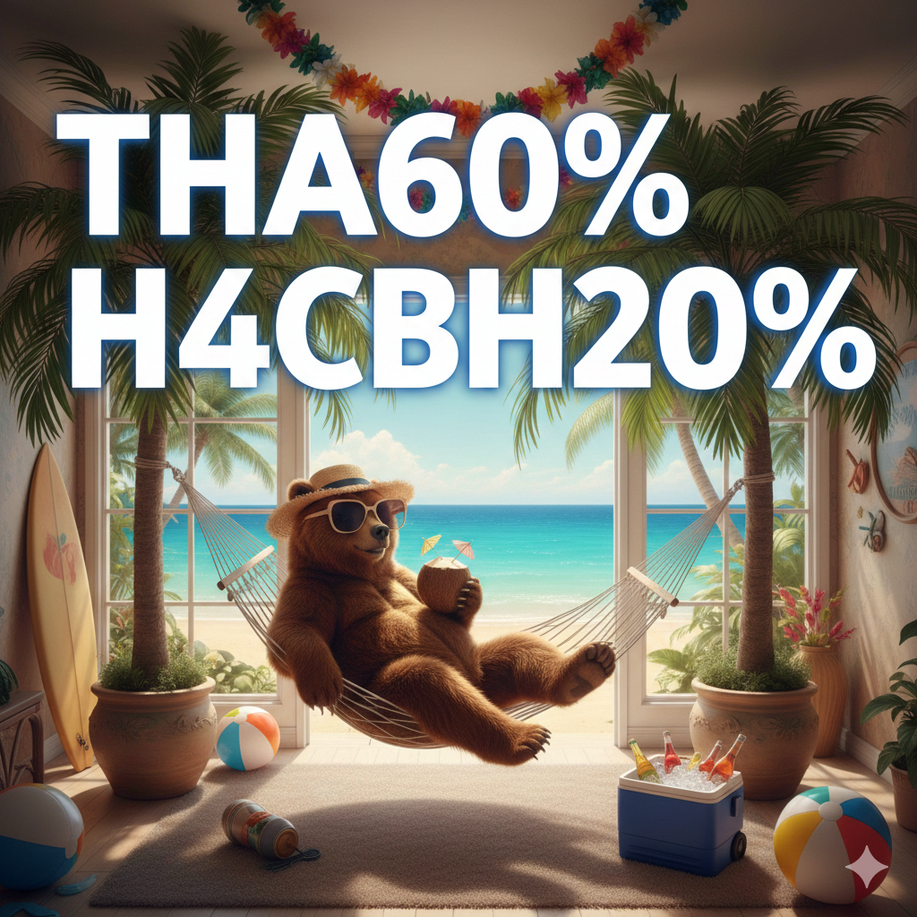 THA60%H4CBH20% CBN含有早期終了予定